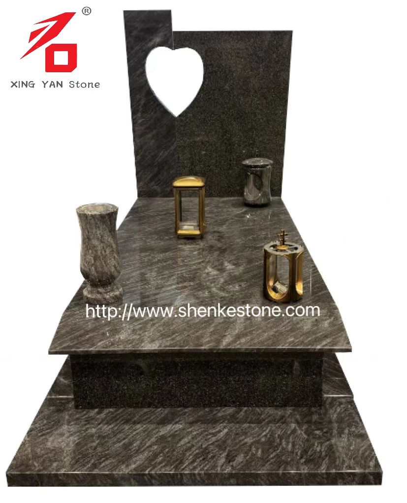 Blue Orion Granite Funeral Monument (mit Vase)