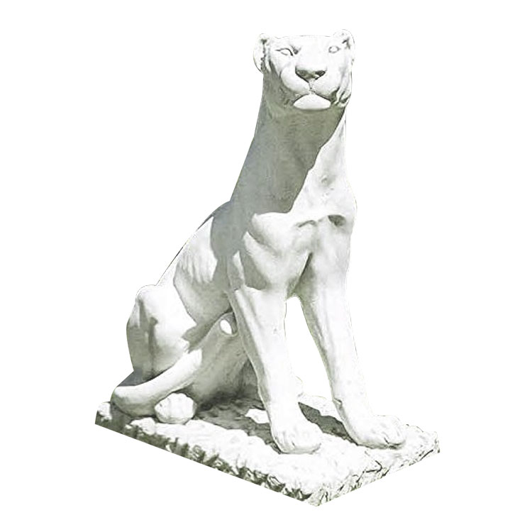 Marmor-Tierstatue Leopard